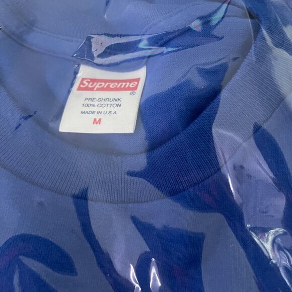 SUPREME SHORT SLEEVE BLANK T-SHIRT ROYALSIZE M - Picture 2 of 2